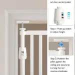 Extra Tall Retractable Pet Gate for Dogs & Cats - Image 5