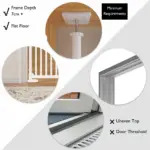 Extra Tall Retractable Pet Gate for Dogs & Cats - Image 7