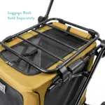 Ibiyaya BigBuddy Pet Stroller and Crate Combo, Camel - Image 10