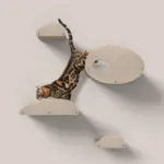 Cat Climber Set of 4 Shelves, Oatmeal - Image 7