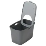Top Entry Litter Box, Moderna Top Cat, Cool Grey - Image 2