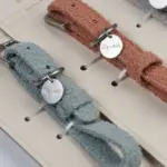 Australian Designed Boucle Dog Collar, Terracotta - Image 10