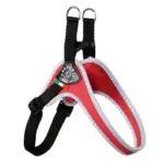Tre Ponti Genesis Adjustable Girth Easy Fit Pet Harness, Red - Image 5