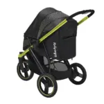 Ibiyaya The Beast Pet Jogger Stroller, Black - Image 2