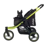 Ibiyaya The Beast Pet Jogger Stroller, Black - Image 10