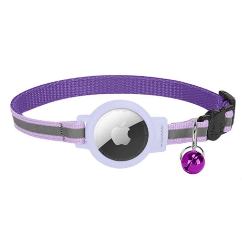 cat collar id tags with airtag holder