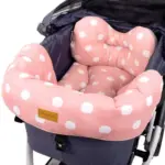 Ibiyaya Pet Stroller Comfort Liner Set, Pink - Image 9