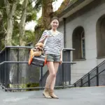 Ibiyaya EVA 5-in-1 Combo Pet Carrier, Pram & Backpack, Chocolate - Image 10