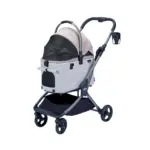 Ibiyaya Lyte 3-in-1 Detachable Pet Stroller, Dusty Apricot