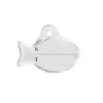 Hunter Modern Art Luxus Cat Collar, Turquoise - Image 3