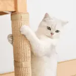 Wrap Around Cat Scratcher Mat, Beige - Image 3