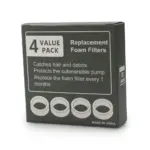 Stainless Steel Fountain Replacement Pump Filter - 4 Pack - Image 2