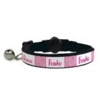 Personalised Cat Collar - Pink Sprinkles - Image 2