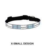 Personalised Dog Collar - Furberry, Blue - Image 2