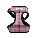 Personalised Pet Harness - Furberry, Pink
