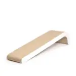 Wall Mounted Cat Scratch Post, White - Image 9