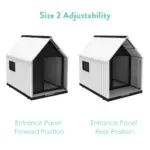 Nordic Modern Dog House, White - Image 8