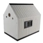 Nordic Modern Dog House, White - Image 5
