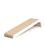 Wall Mounted Cat Scratch Post, White - Image 4