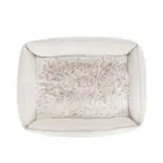 Orthopedic Dog Lounger Bed, Aspen Faux Fur - Image 2